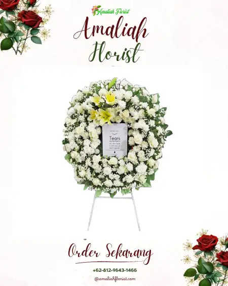 Krans Bunga Duka Tulusbesar